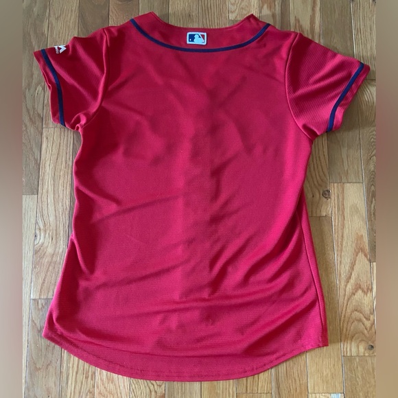 Majestic Red Braves Jersey - Women’s Small - Picture 2 of 5